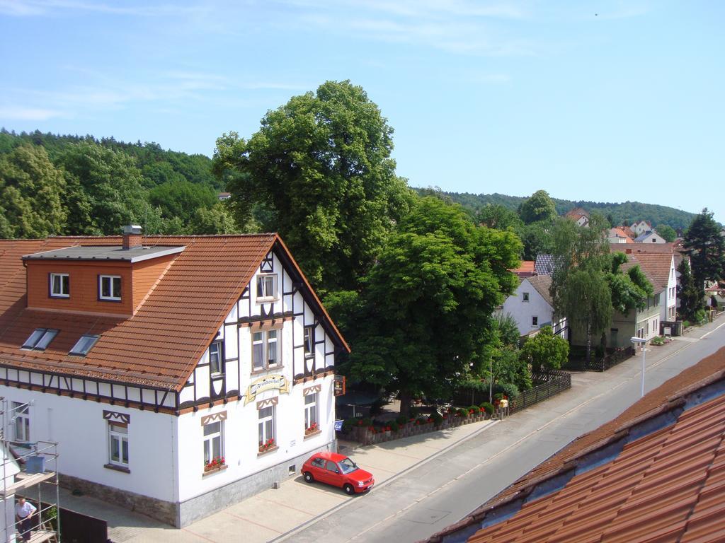 Gasthof Und Pension Frankenthal - Garni Gera Buitenkant foto
