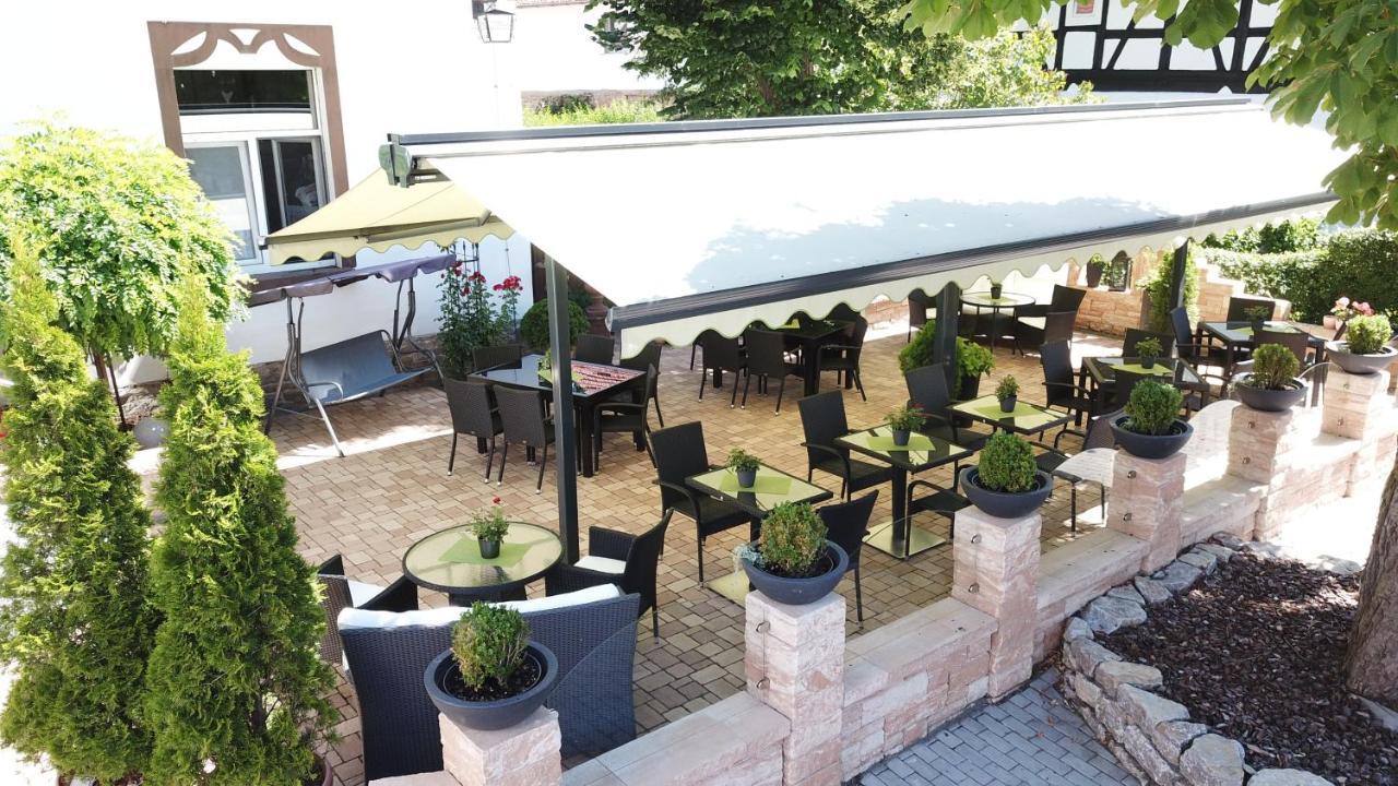 Gasthof Und Pension Frankenthal - Garni Gera Buitenkant foto