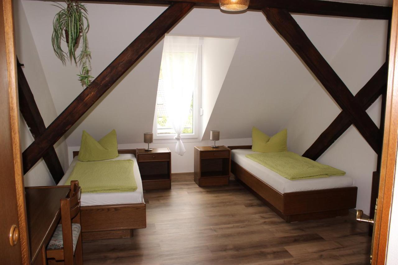 Gasthof Und Pension Frankenthal - Garni Gera Buitenkant foto