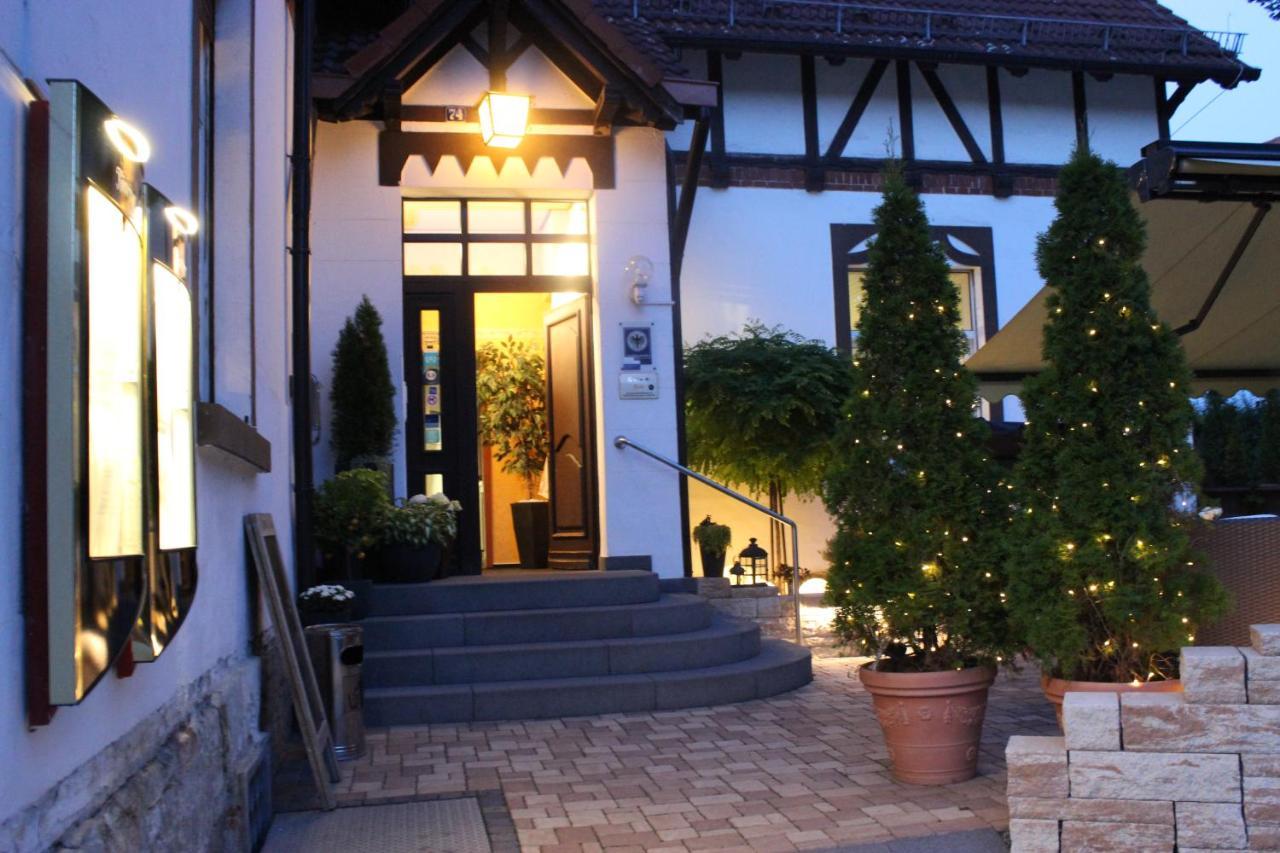 Gasthof Und Pension Frankenthal - Garni Gera Buitenkant foto