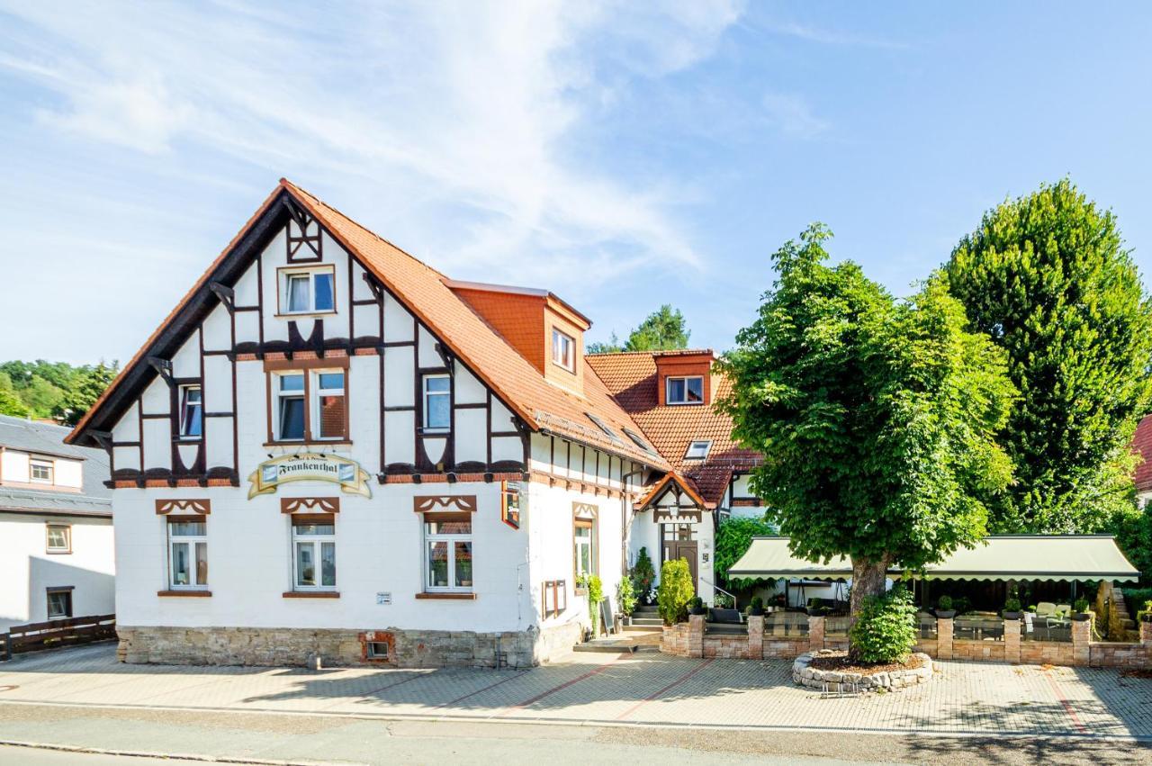 Gasthof Und Pension Frankenthal - Garni Gera Buitenkant foto