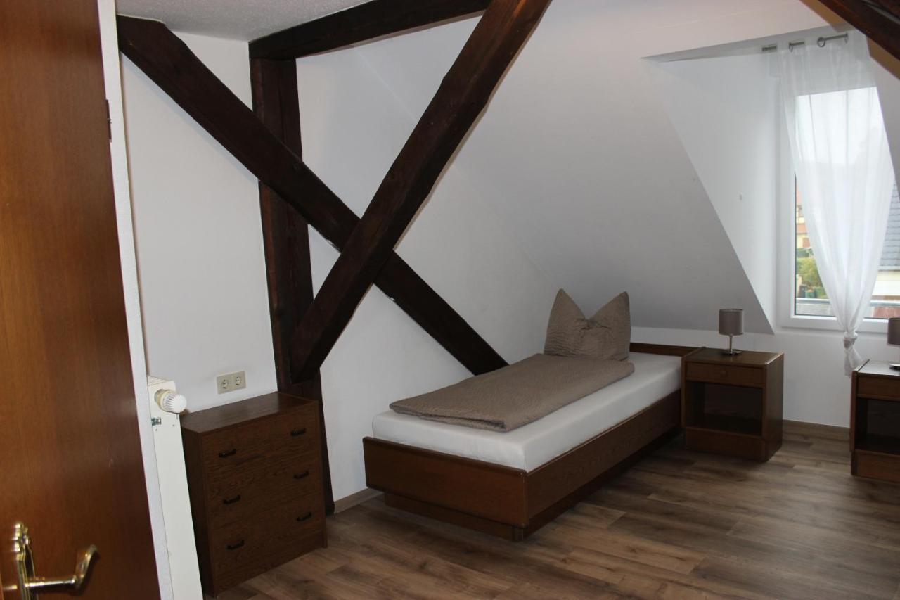 Gasthof Und Pension Frankenthal - Garni Gera Buitenkant foto