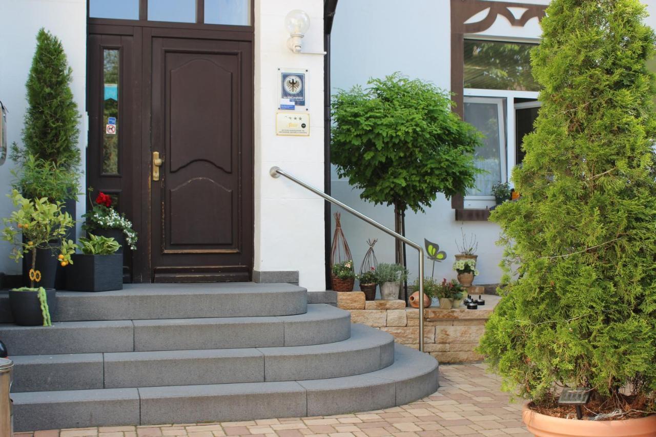 Gasthof Und Pension Frankenthal - Garni Gera Buitenkant foto