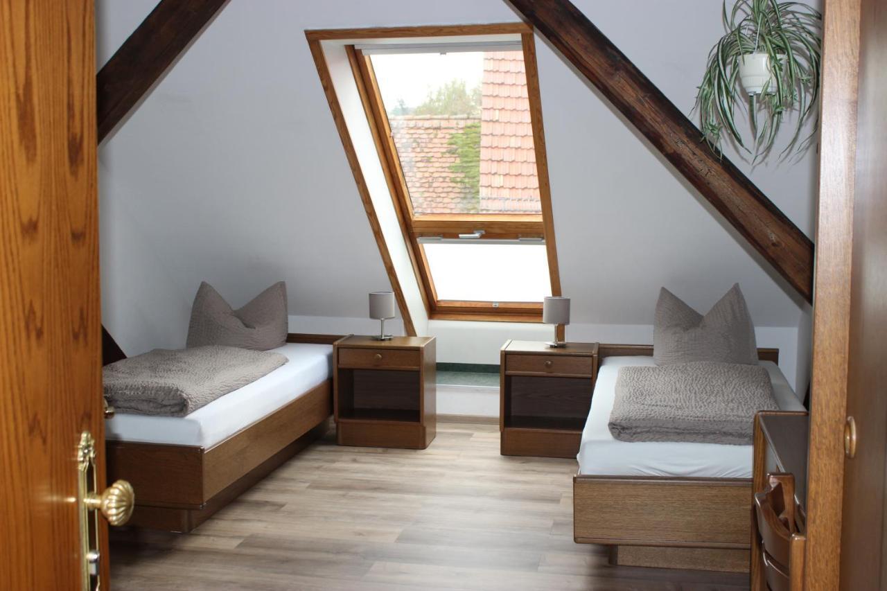 Gasthof Und Pension Frankenthal - Garni Gera Buitenkant foto