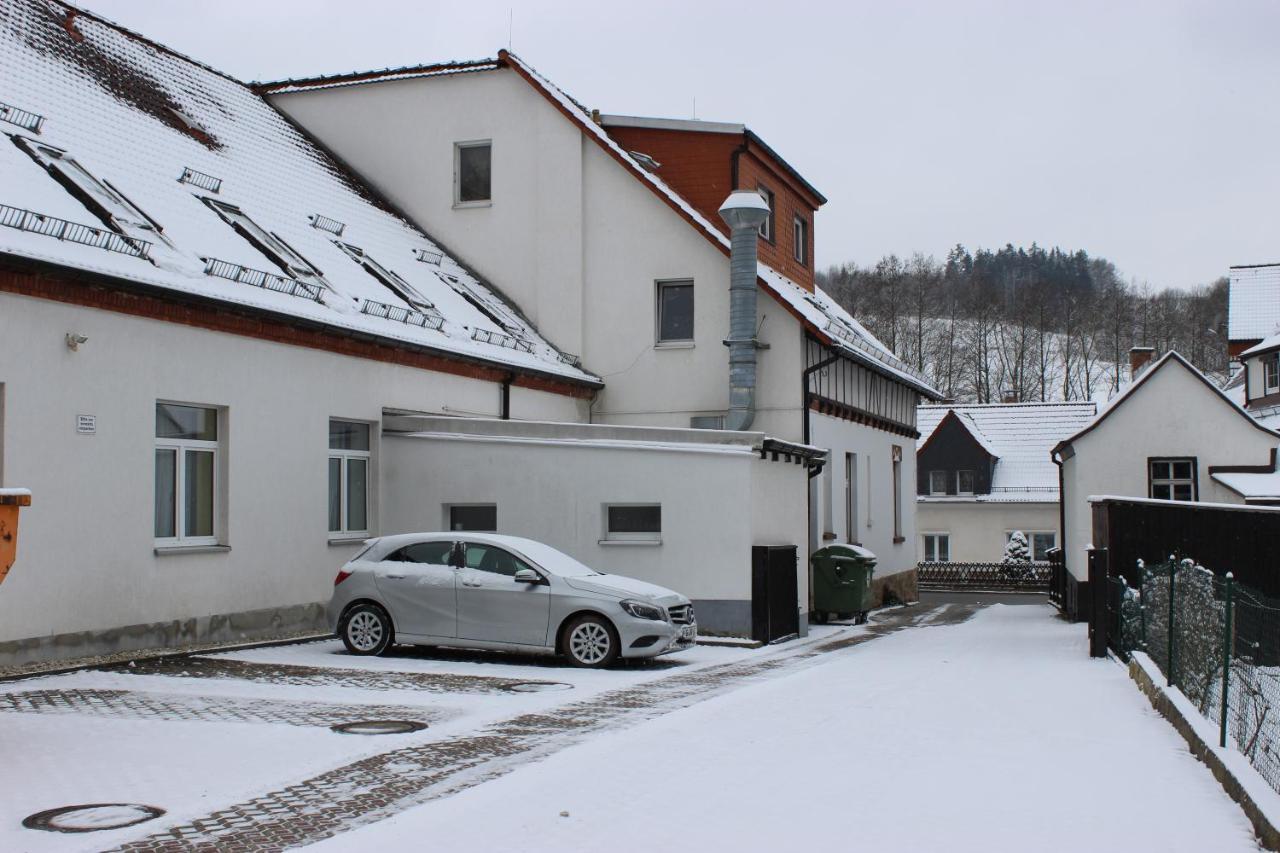 Gasthof Und Pension Frankenthal - Garni Gera Buitenkant foto